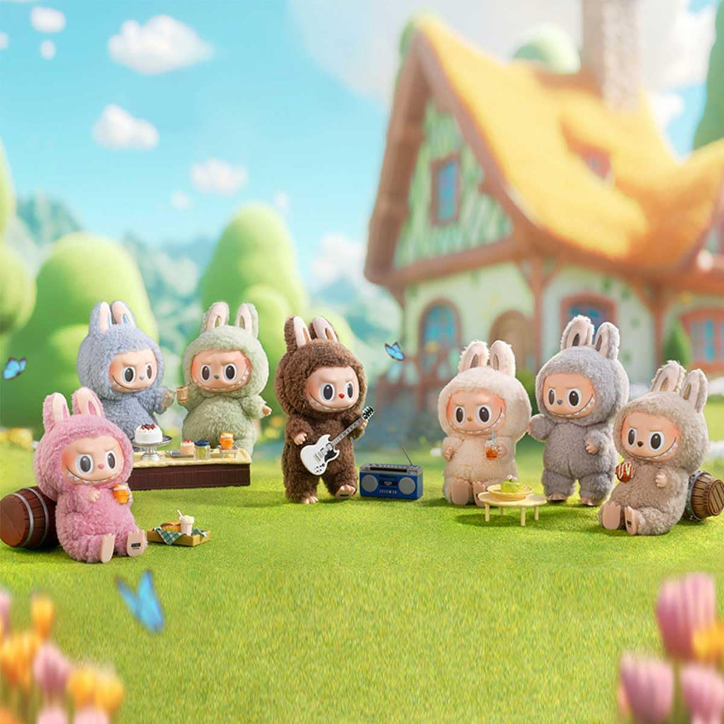 Exciting Macaron Vinyl Face - 1 Blind Box by POP MART: THE MONSTERS LABUBU